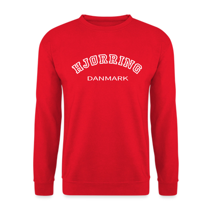 CityShirt - Sweatshirt - Hjørring - rød