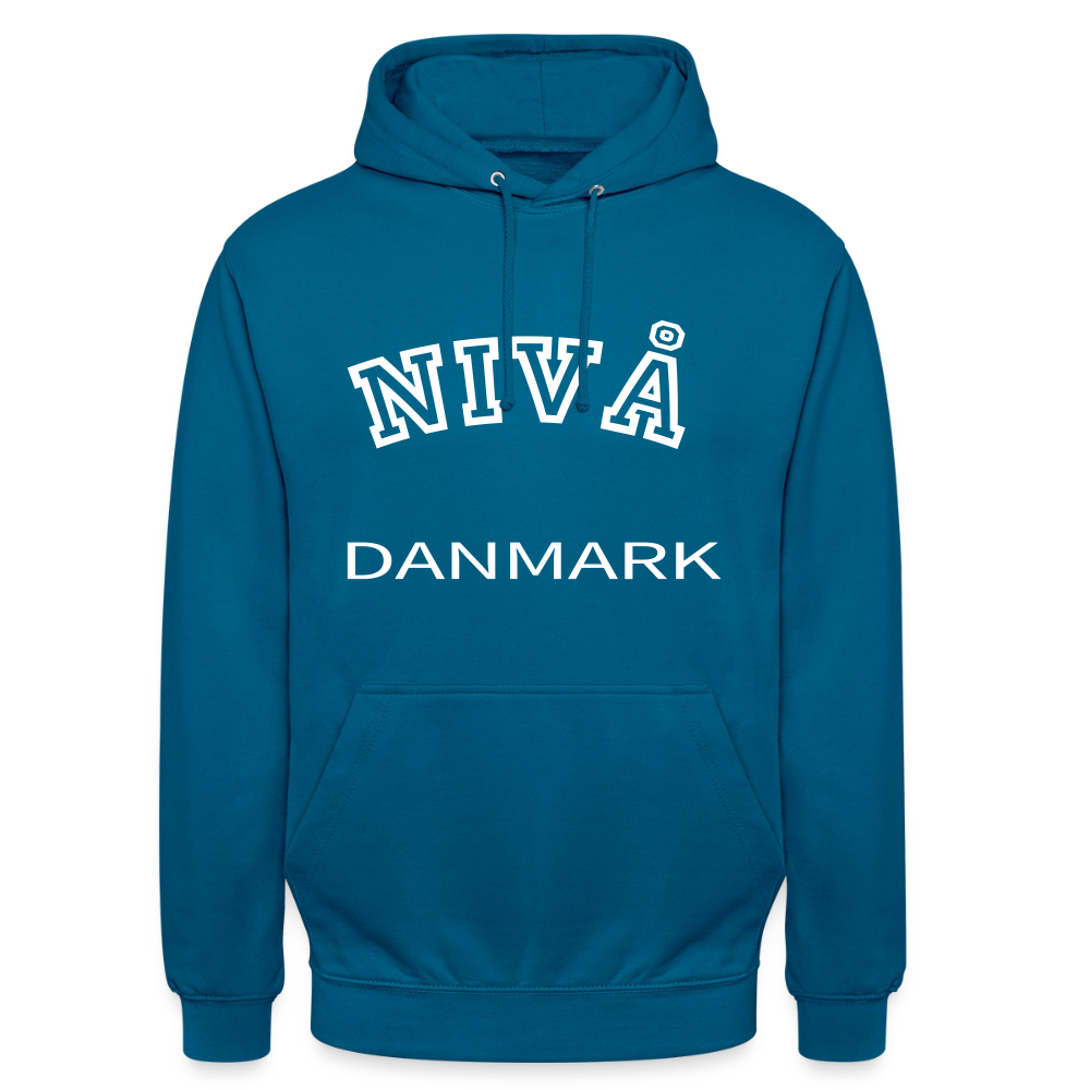CityShirt - Hoodie - Nivå - dybt havblå 