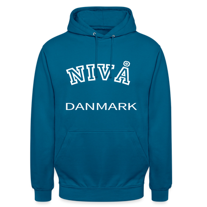 CityShirt - Hoodie - Nivå - dybt havblå 