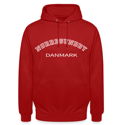 CityShirt - Hoodie - Nørresundby - rød