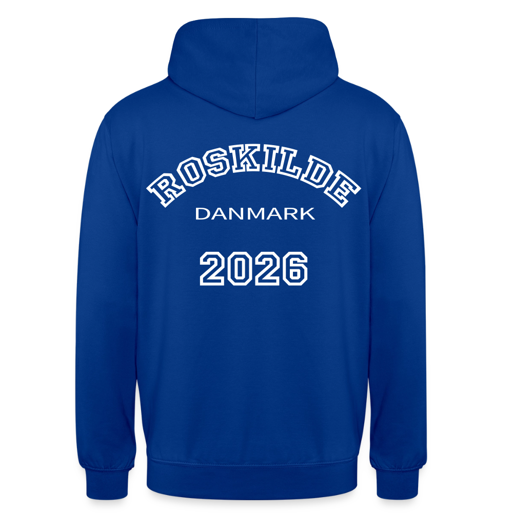 Hættetrøje unisex - Roskilde 2026 - kongeblå