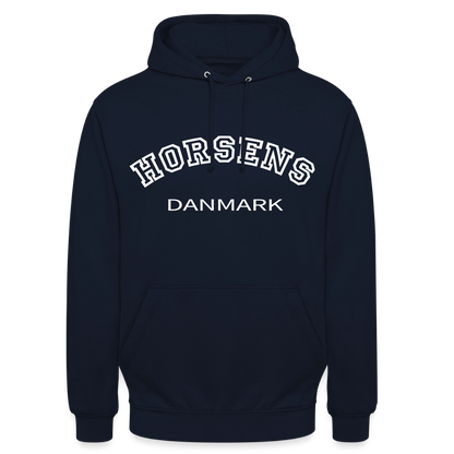 CityShirt - Hoodie - Horsens - marineblå