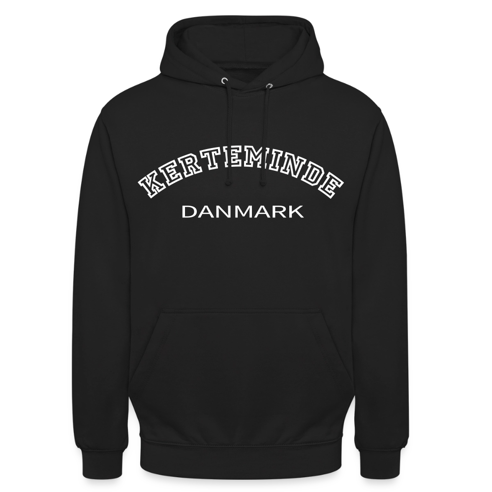 CityShirt - Hoodie - Kerteminde - sort