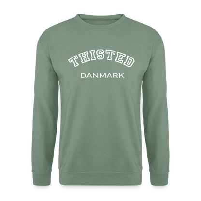 CityShirt - Sweatshirt - Thisted - grågrøn