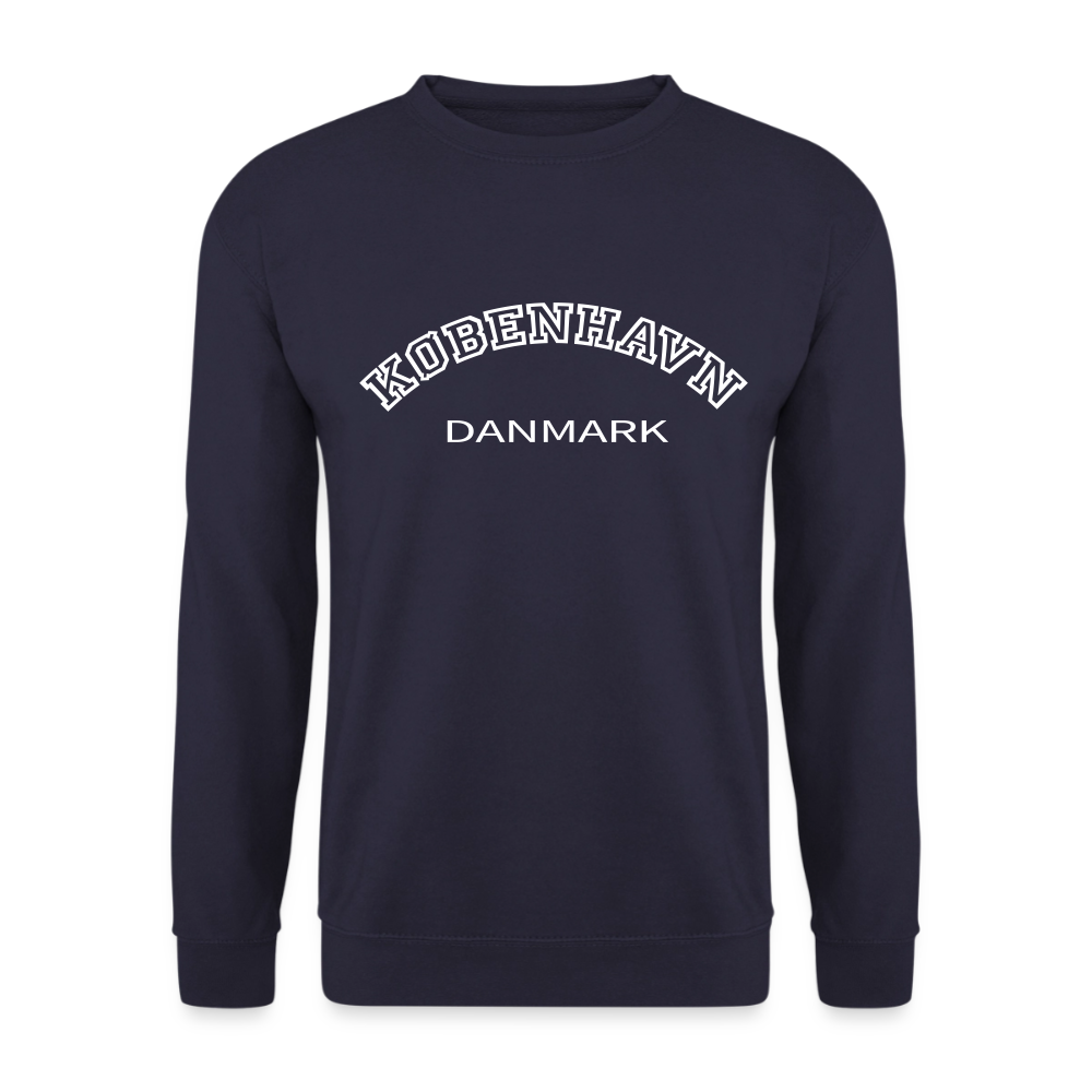 sweatshirt unisex - København - marineblå