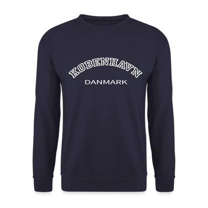 sweatshirt unisex - København - marineblå