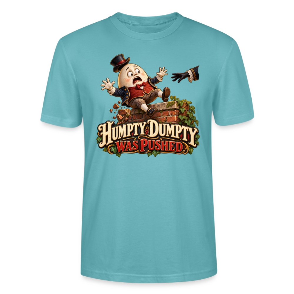 CityShirts - T-shirt - Humpty Dumpty was pushed - CS016 - pastelturkis