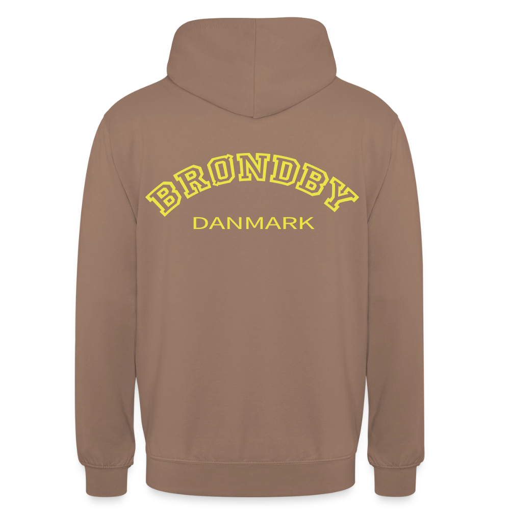 Hættetrøje unisex - Brøndby - mokka