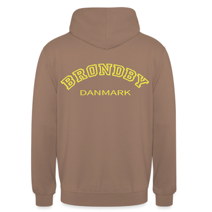 Hættetrøje unisex - Brøndby - mokka