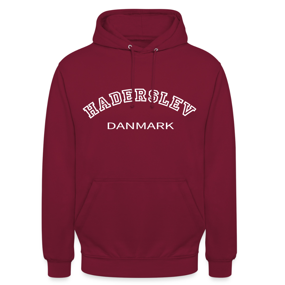 CityShirt - Hoodie - Haderslev - bordeaux