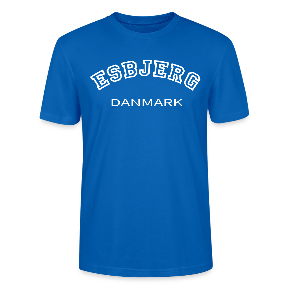CityShirt - T-shirt - Esbjerg - påfugleblå