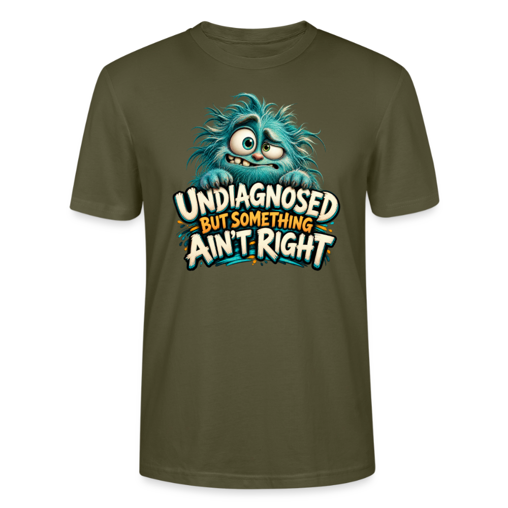 CityShirts - T-shirt - Undiagnosed – But something ain’t right - CS005 - khaki