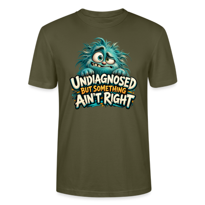 CityShirts - T-shirt - Undiagnosed – But something ain’t right - CS005 - khaki