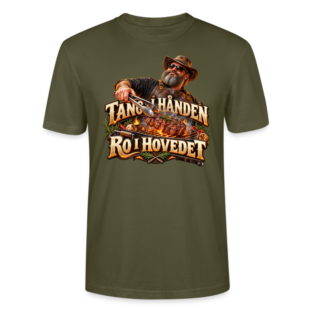 CityShirts - T-shirt - Tang i hånden – Ro i hovedet - CS050 - khaki