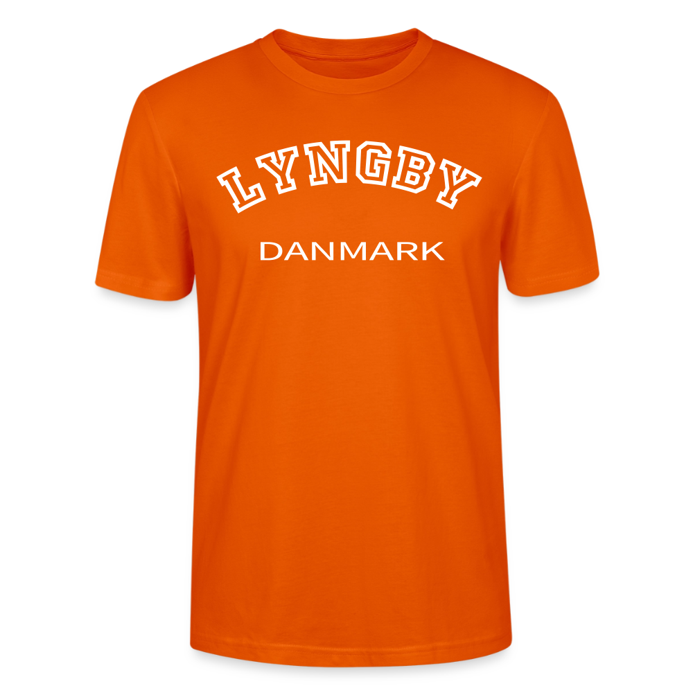 CityShirt - T-shirt - Lyngby - mørk orange