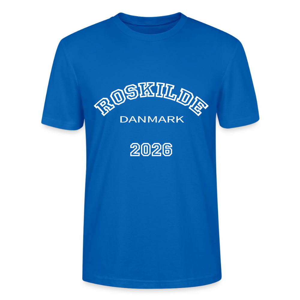 T-shirt unisex - Roskilde 2026 - påfugleblå