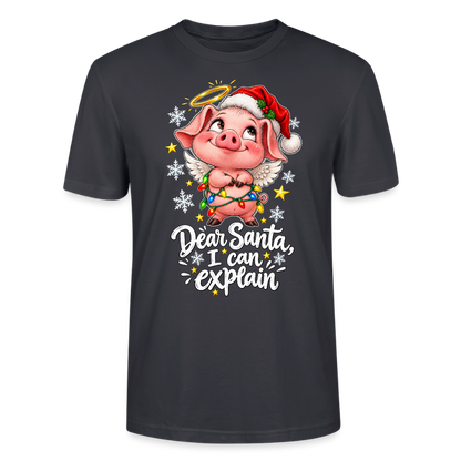 JuleShirt - mørk gråblå
