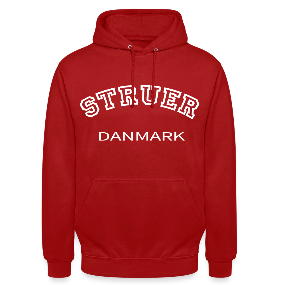 CityShirt - Hoodie - Struer - rød