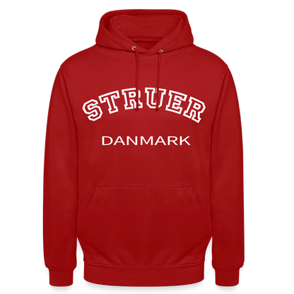 CityShirt - Hoodie - Struer - rød