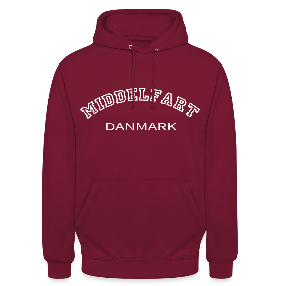 CityShirt - Hoodie - Middelfart - bordeaux
