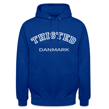 CityShirt - Hoodie - Thisted - kongeblå