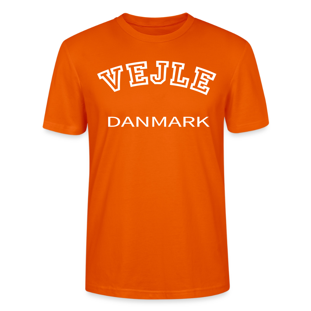 CityShirt - T-shirt - Vejle - mørk orange