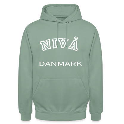 CityShirt - Hoodie - Nivå - grågrøn