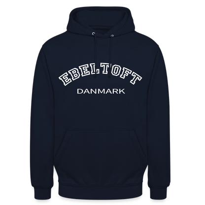 CityShirt - Hoodie - Ebeltoft - marineblå