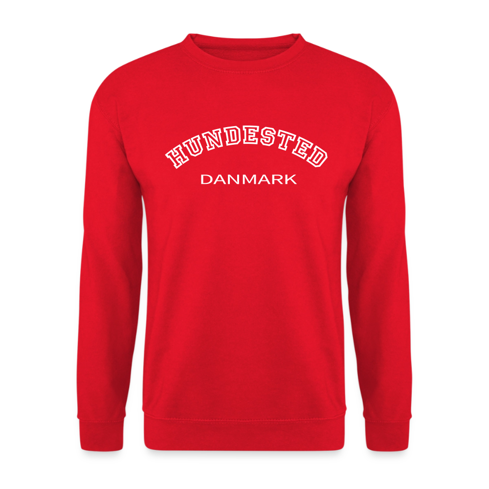 CityShirt - Sweatshirt - Hundested - rød