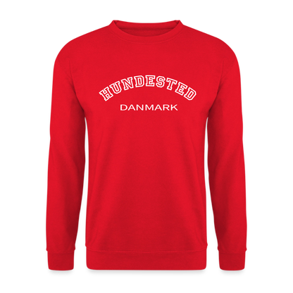 CityShirt - Sweatshirt - Hundested - rød