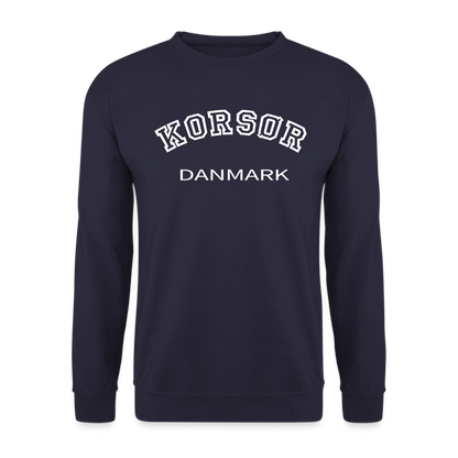 CityShirt - Sweatshirt - Korsør - marineblå
