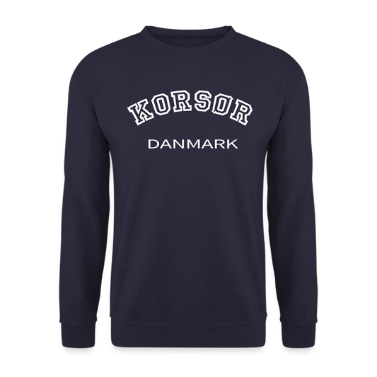 CityShirt - Sweatshirt - Korsør - marineblå