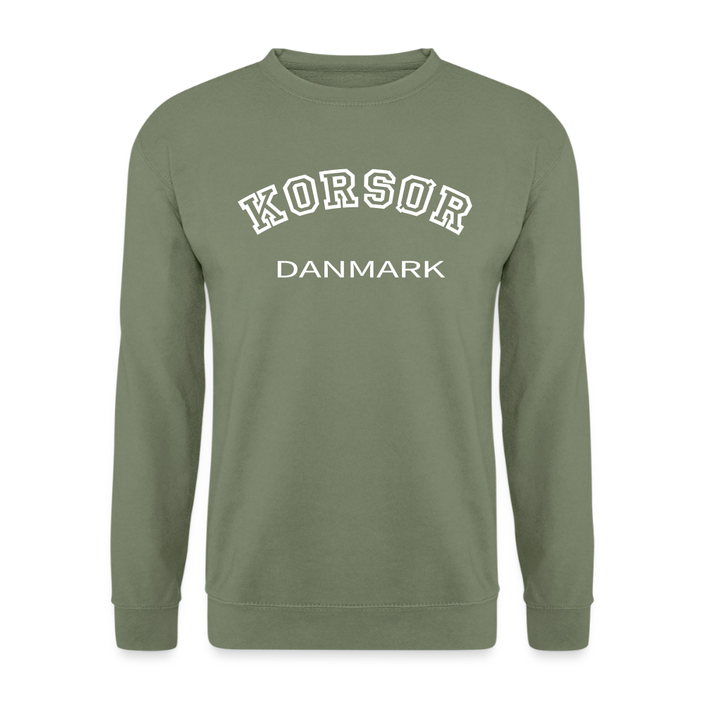 CityShirt - Sweatshirt - Korsør - militærgrøn