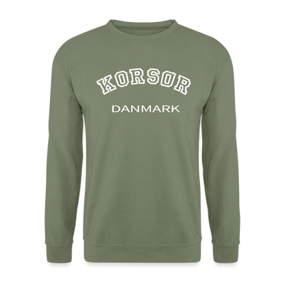 CityShirt - Sweatshirt - Korsør - militærgrøn