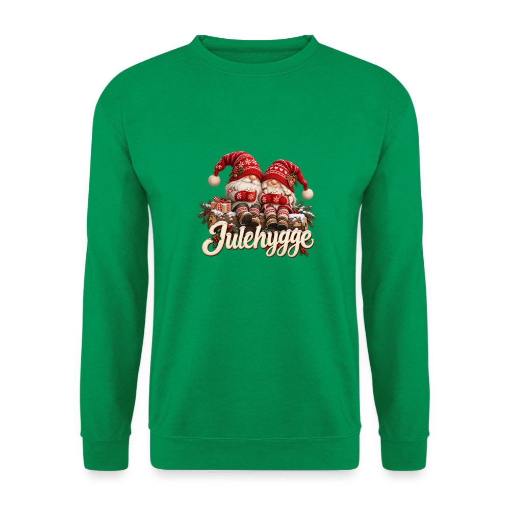 CityShirts - Sweatshirt - Dear Santa, define good – julevaskebjørn - CS028 - kelly grøn