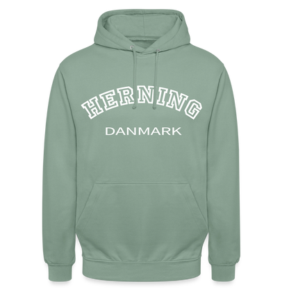 CityShirt - Hoodie - Herning - grågrøn