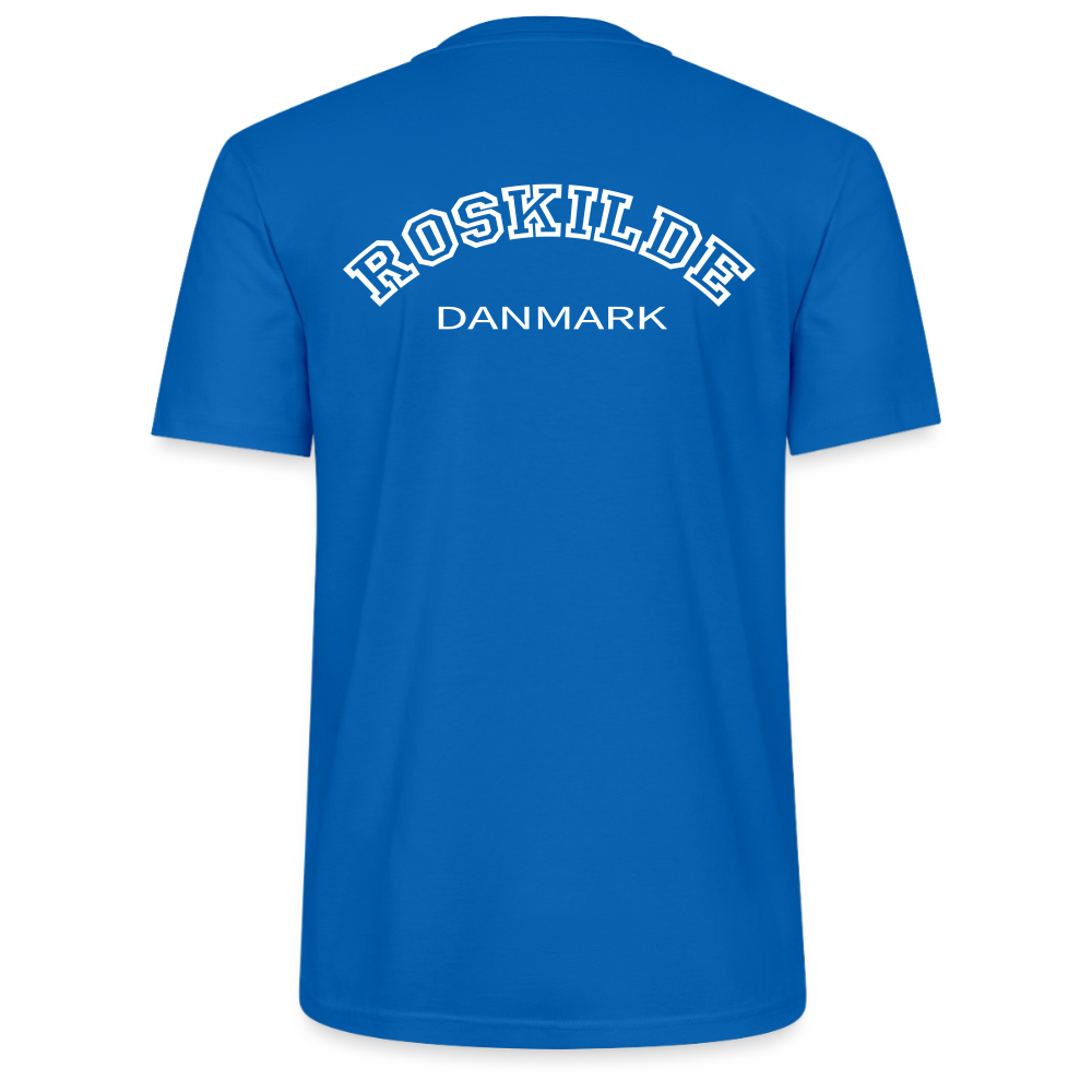 T-shirt unisex - Roskilde - påfugleblå