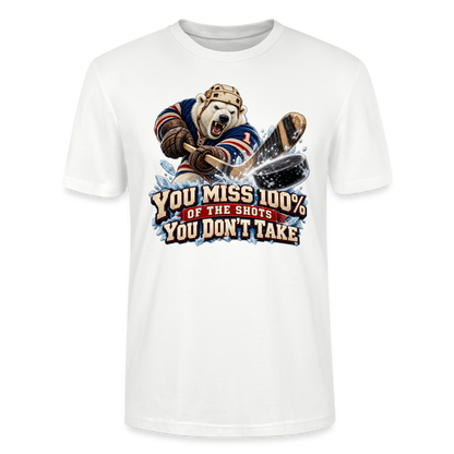 CityShirts - T-shirt - Take the shot - CS001 - hvid