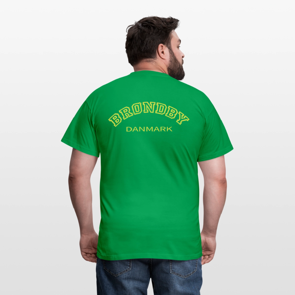Herre-T-shirt - Brøndby - kelly grøn