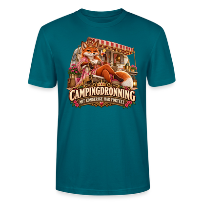 CityShirts - T-shirt - Campingdronning – Mit kongerige har fortelt - CS042 - havblå