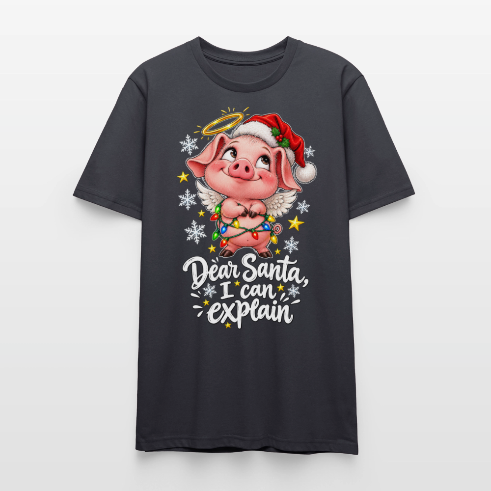 JuleShirt - mørk gråblå