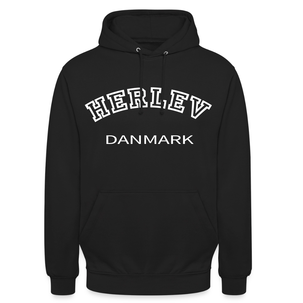 CityShirt - Hoodie - Herlev - sort