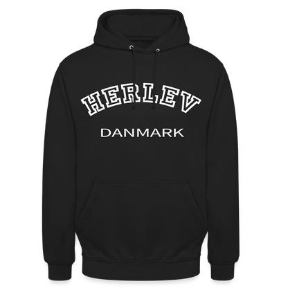 CityShirt - Hoodie - Herlev - sort