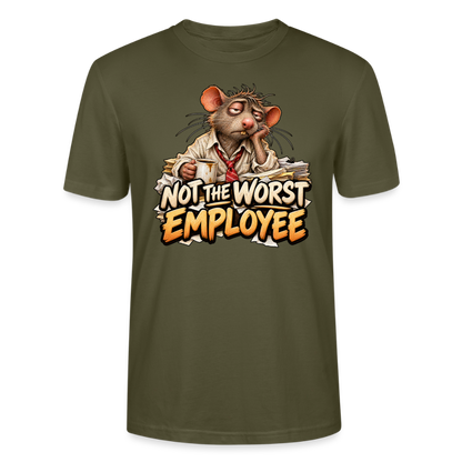 CityShirts - T-shirt - Not the worst employee - CS020 - khaki