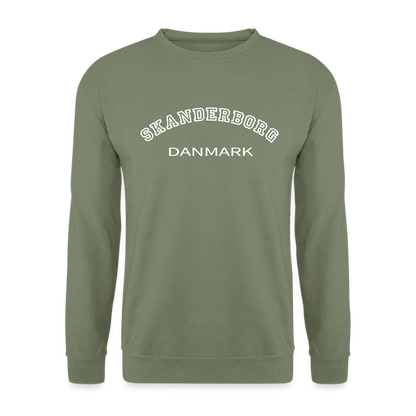 CityShirt - Sweatshirt - Skanderborg - militærgrøn