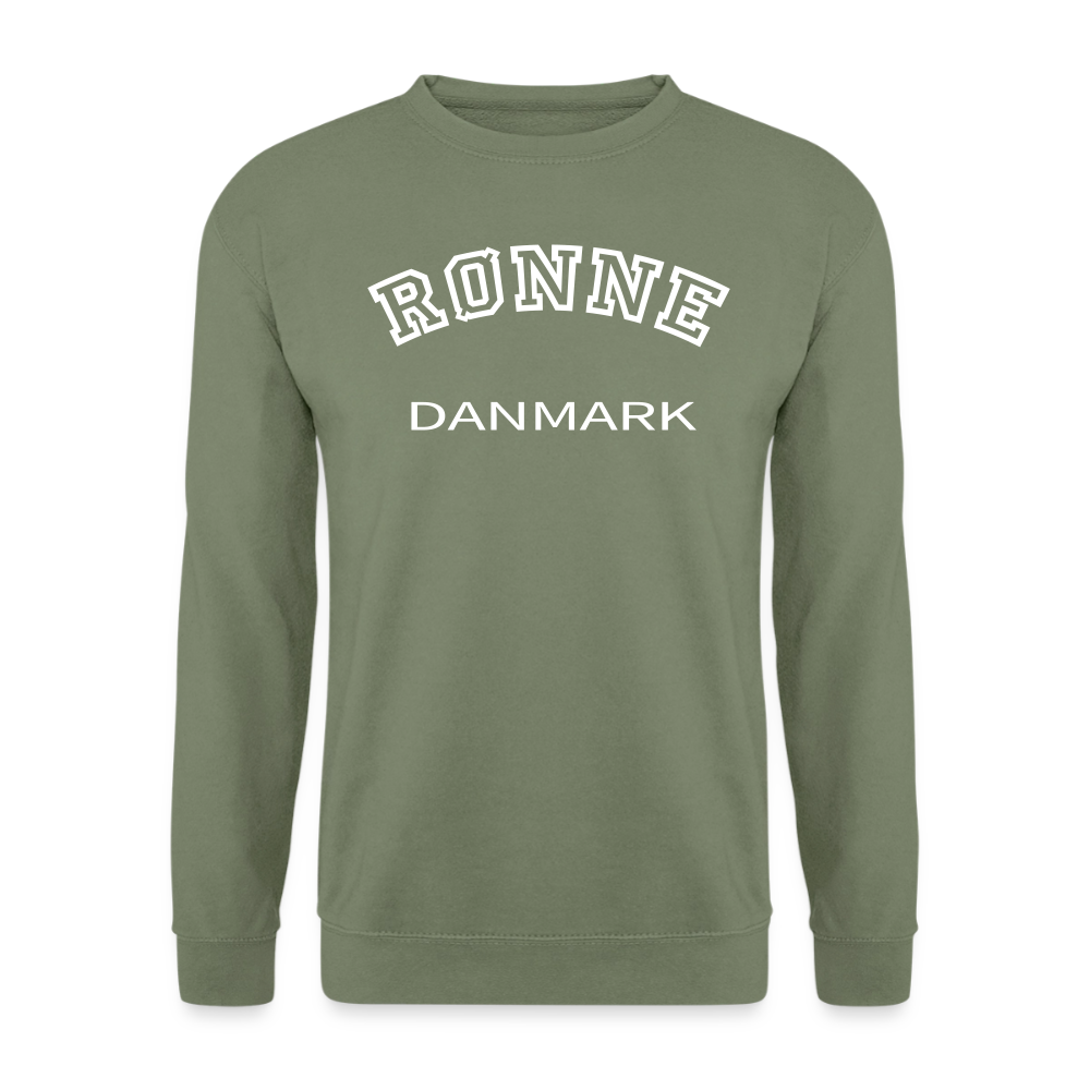 CityShirt - Sweatshirt - Rønne - militærgrøn