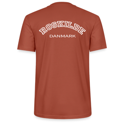 T-shirt unisex - Roskilde - terrakotta