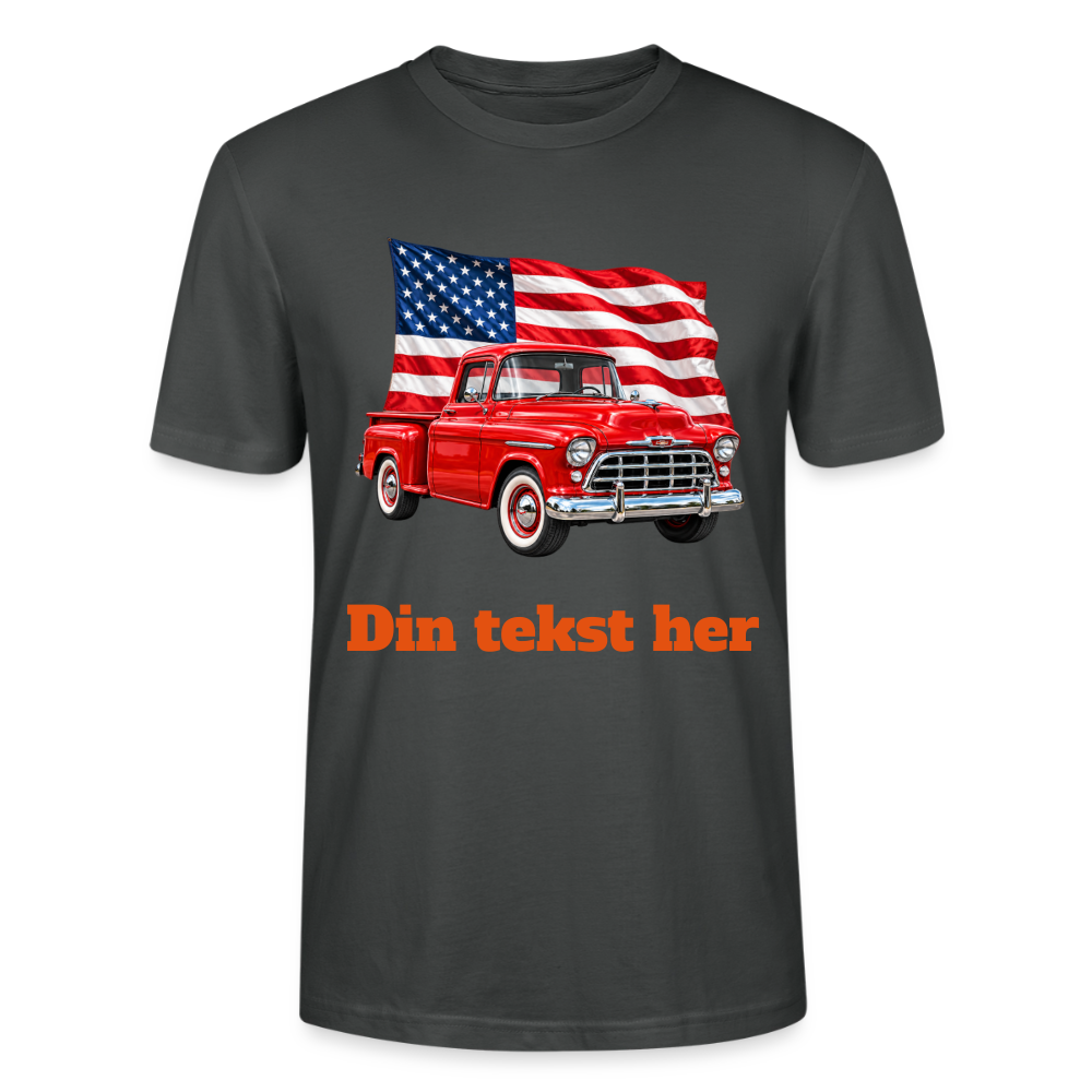 CityShirts - T-shirt - US Car - charcoal