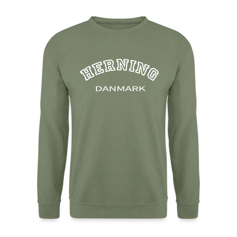 CityShirt - Sweatshirt - Herning - militærgrøn