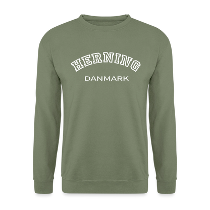 CityShirt - Sweatshirt - Herning - militærgrøn
